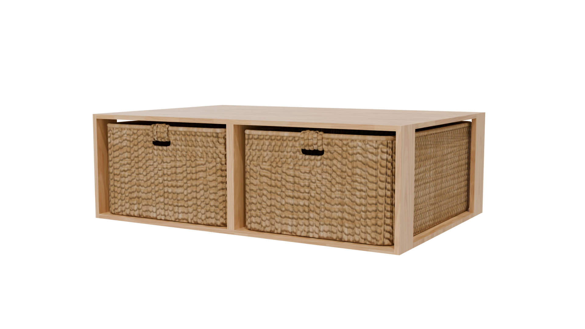 Katina Wooden Center Table 3D - Professional 3D Model Render 6