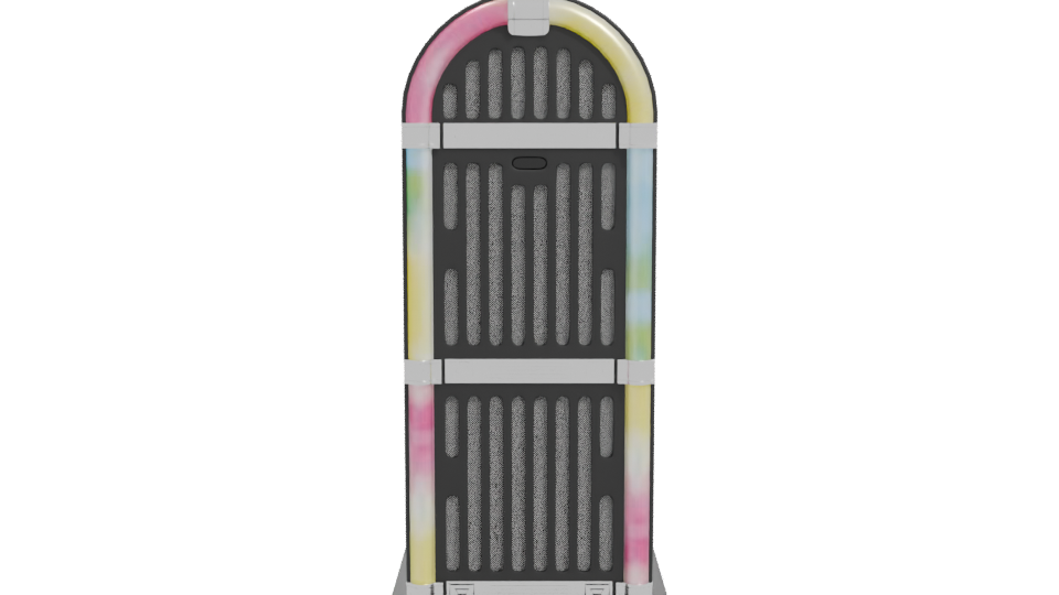 Colorful Interactive Playgate Model - Professional 3D Model Render 11