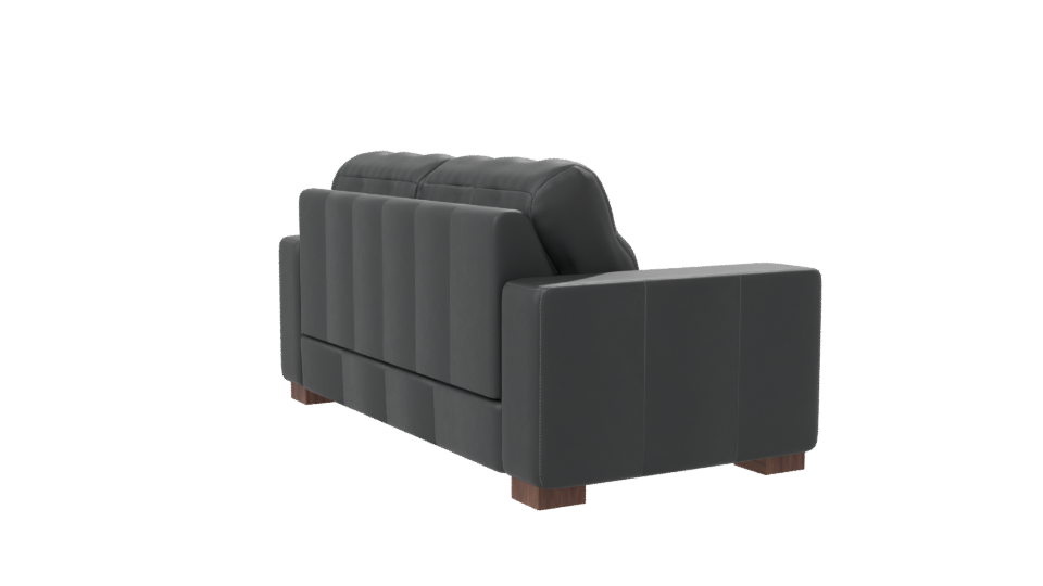 Stylish Modern Leather Sofa 3D - Professional 3D Model Render 7