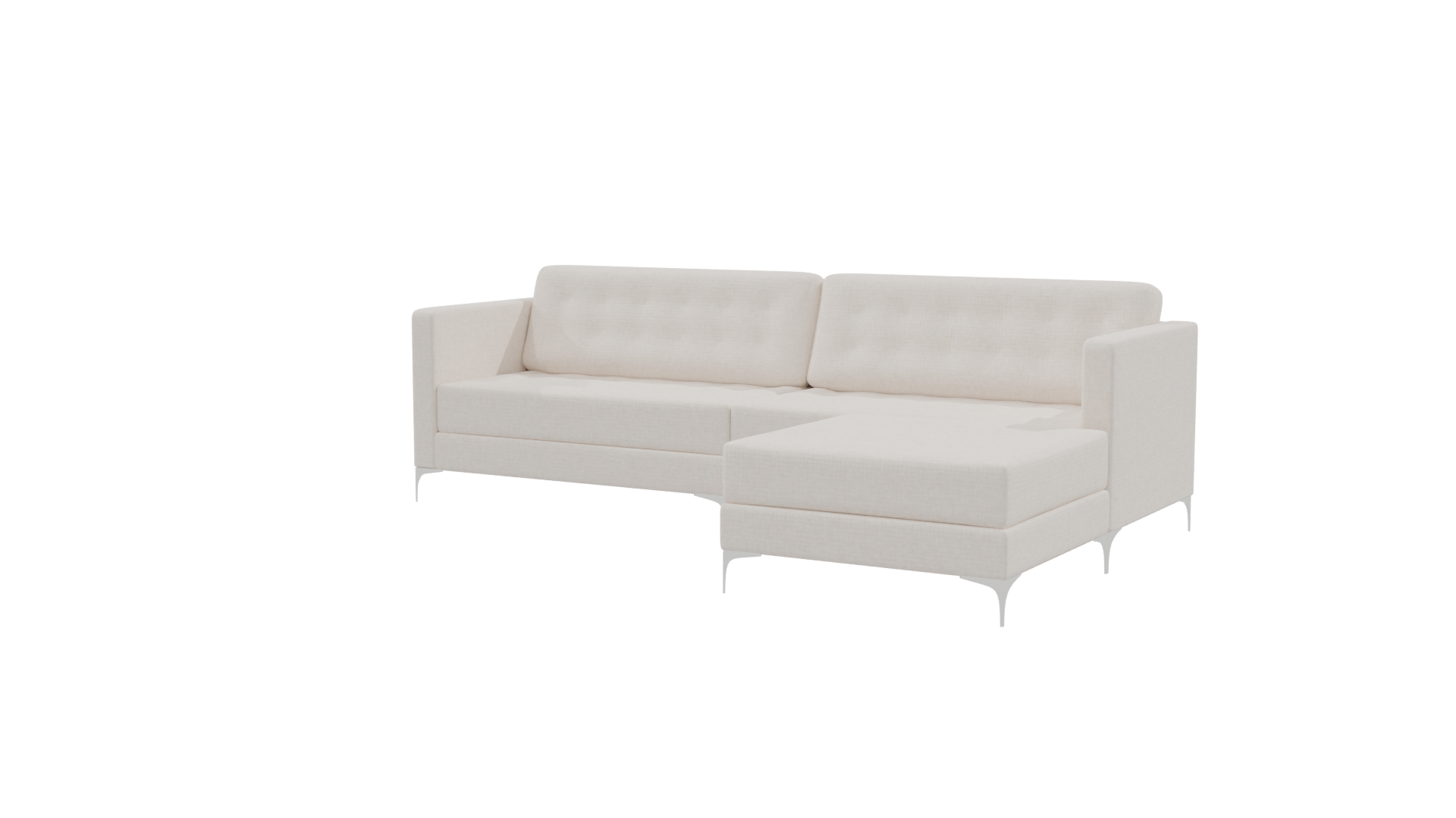 Contemporary Sectional Sofa Model 3D - Professional 3D Model Render 24