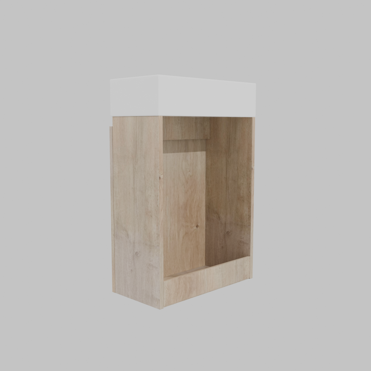 Mueble Gunnar resina 40x22x62 DS33 1 puerta