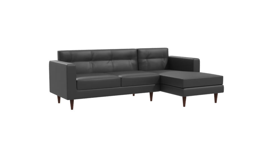Contemporary Sectional Sofa 3D Model - Professional 3D Model Render 10
