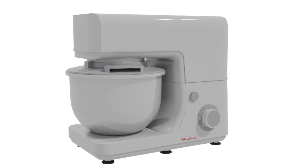 Stylish Stand Mixer 3D Model - Professional 3D Model Render 10