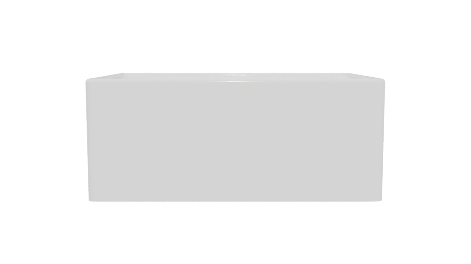 Elegant Freestanding Bathtub Model - Professional 3D Model Render 5