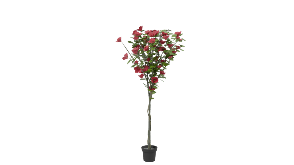 Lifelike Floral Decoration Model - Professional 3D Model Render 2