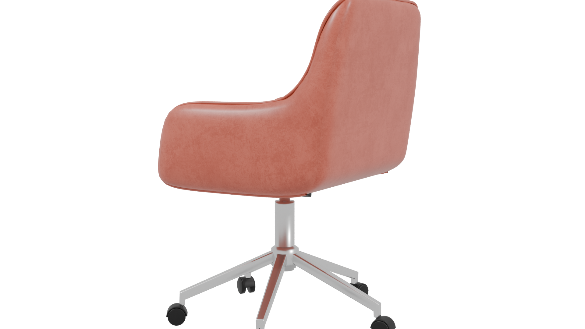 Stylish Modern Quilted Office Chair 3D Model - Professional 3D Model Render 3