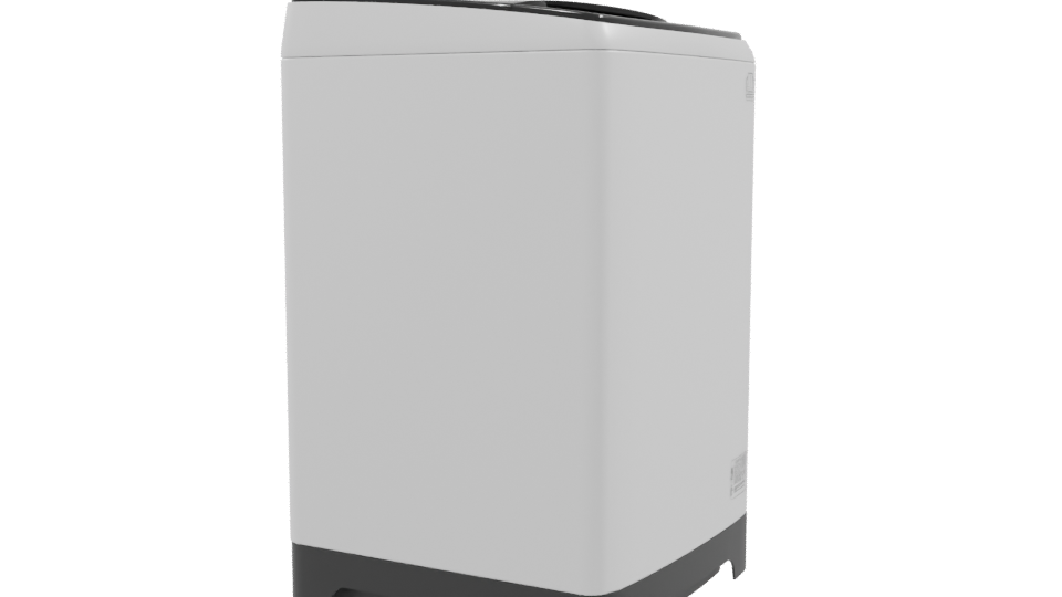 Modern Household Waste Bin 3D - Professional 3D Model Render 9