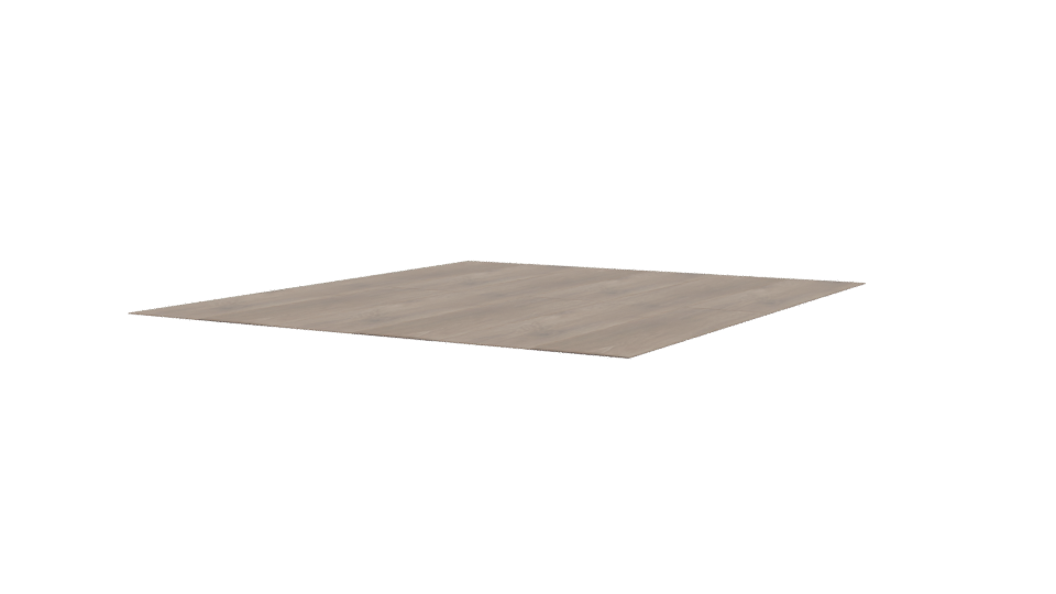 Stylish Wooden Dining Table 3D - Professional 3D Model Render 3