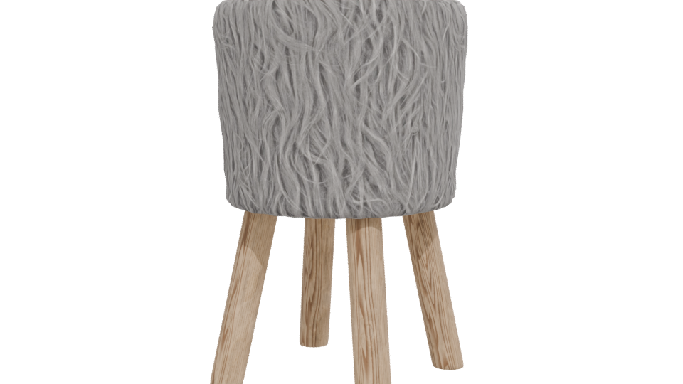 Textured Decorative Plant Pot 3D Model - Professional 3D Model Render 12