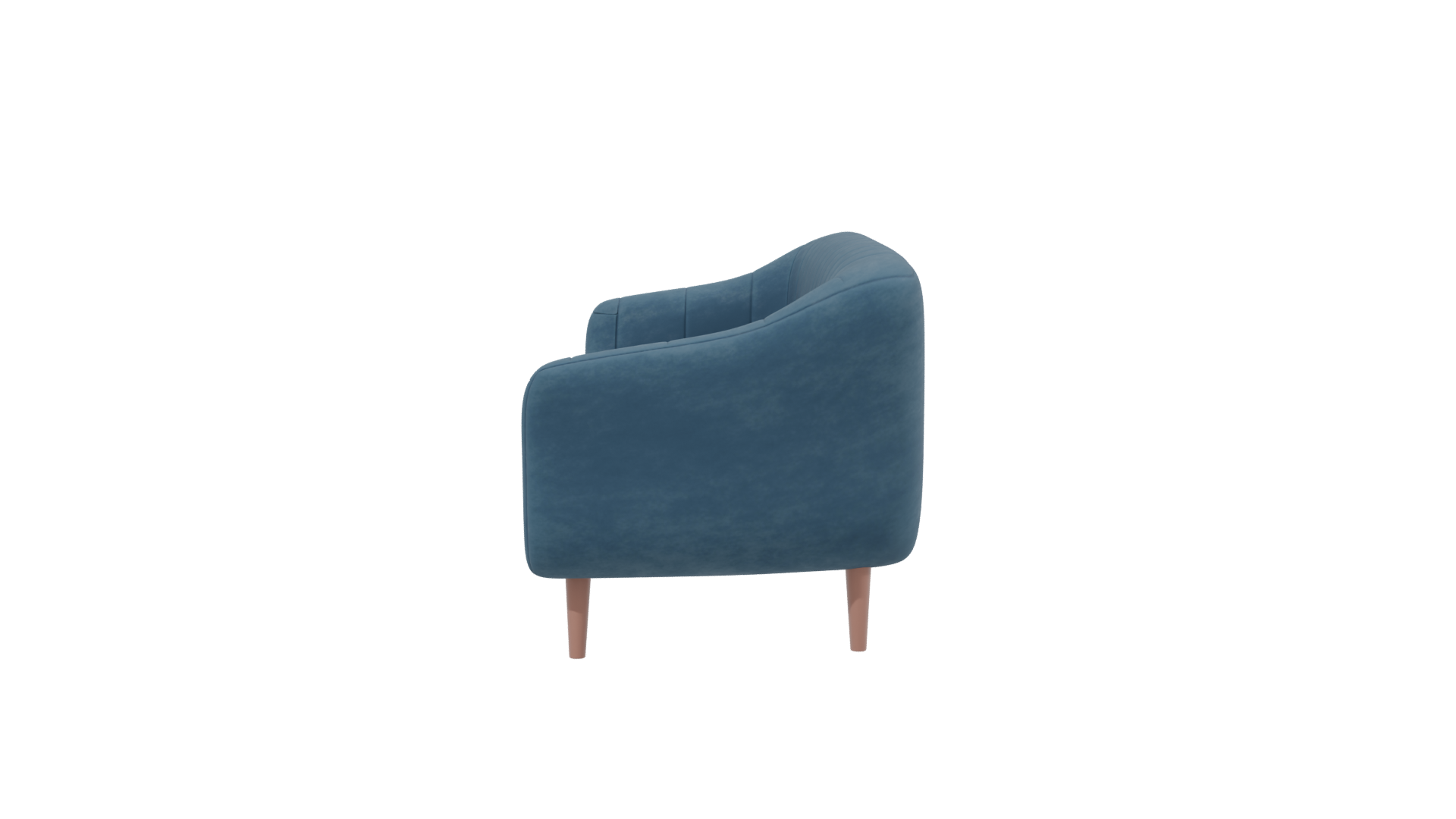 Sitial Berlin Azul Sofa 3D - Professional 3D Model Render 2