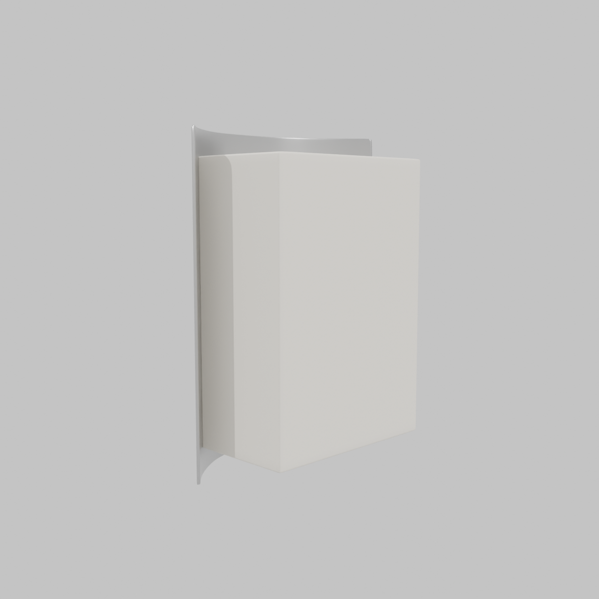 Aplique de muro 15 W plata