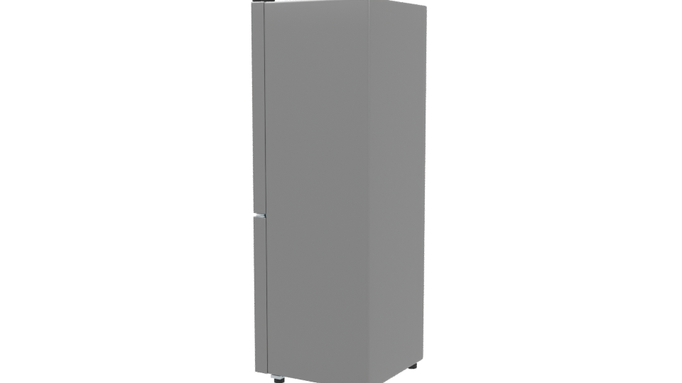 Sleek Modern Refrigerator Model - Professional 3D Model Render 3