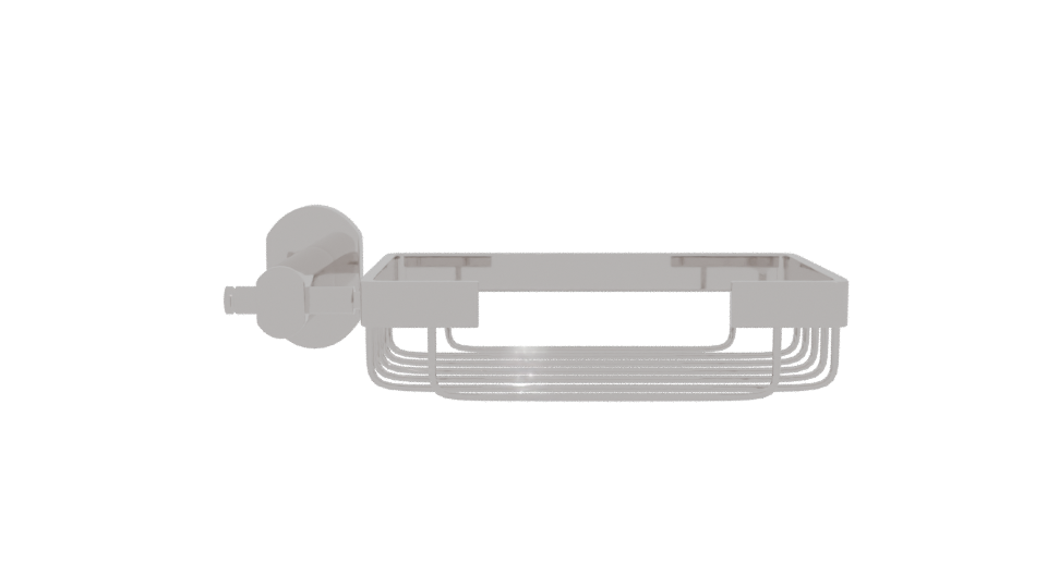 Wall-Mounted Shower Basket 3D - Professional 3D Model Render 11