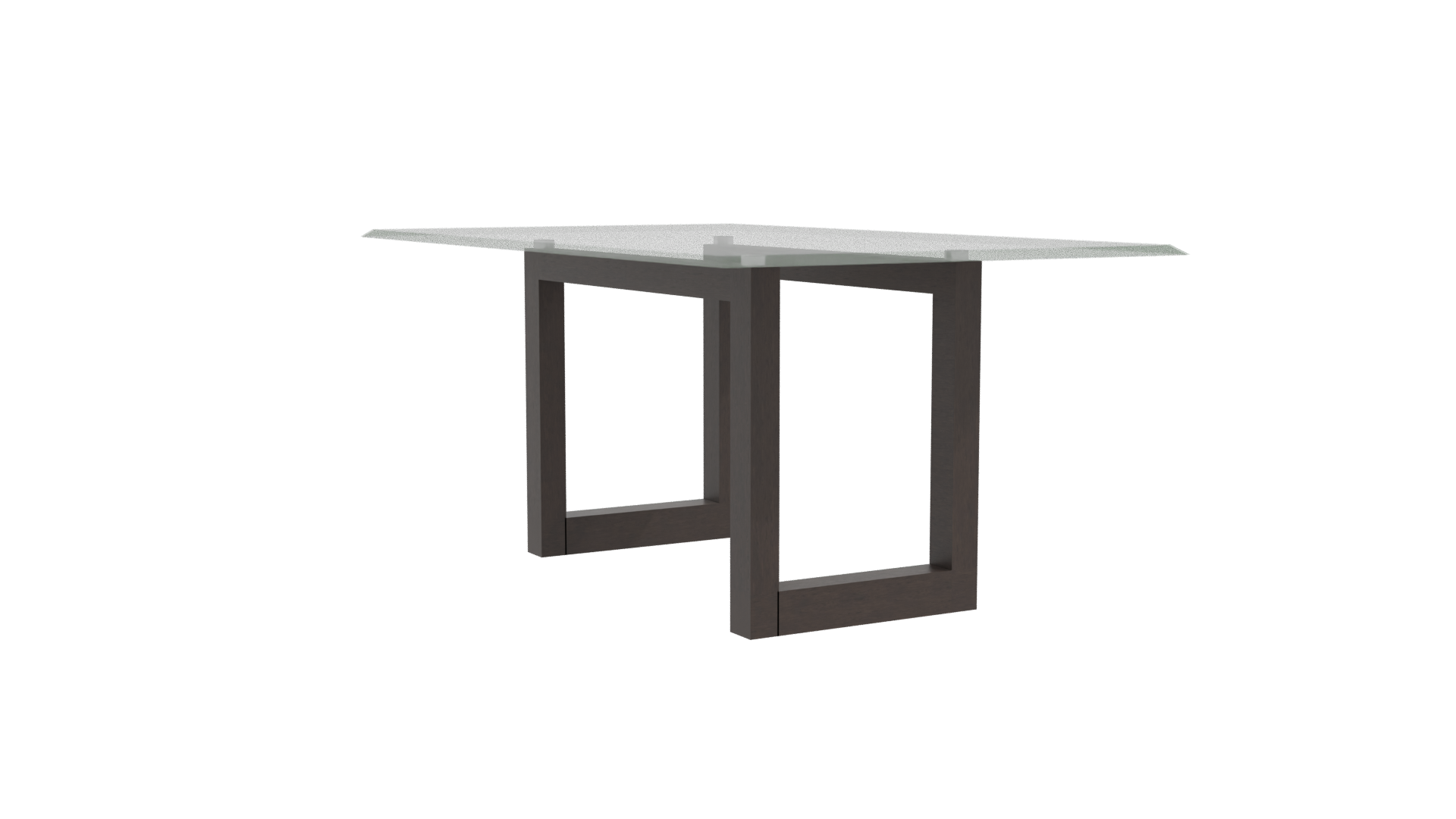 Stylish Glass Top Table 3D - Professional 3D Model Render 25