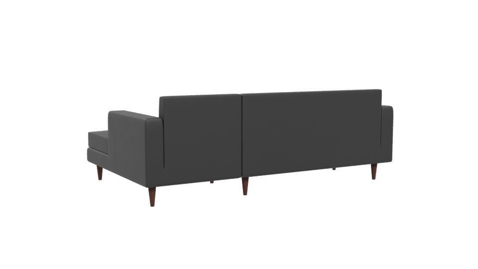 Contemporary Sectional Sofa 3D Model - Professional 3D Model Render 4