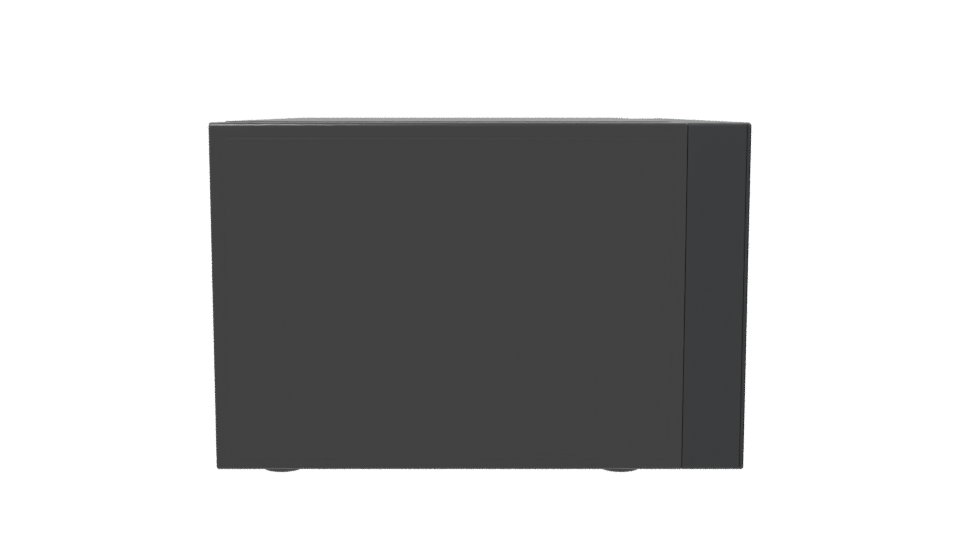 Sleek Modern Microwave Oven 3D Model - Professional 3D Model Render 8