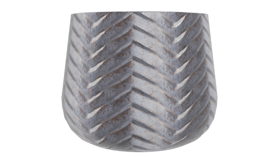 Textured Ceramic Planter Model - Professional 3D Model Render 13