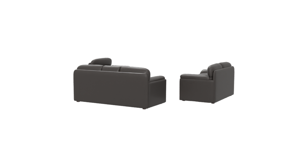 Contemporary Modular Sofa Set 3D Model - Professional 3D Model Render 6