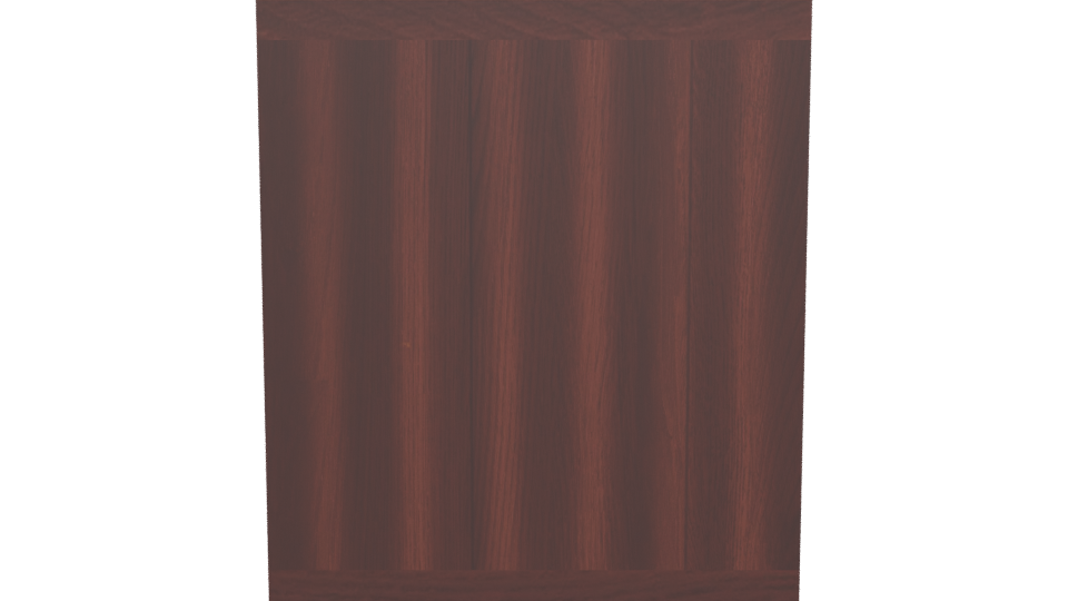 Stylish Wooden Wardrobe Model - Professional 3D Model Render 5