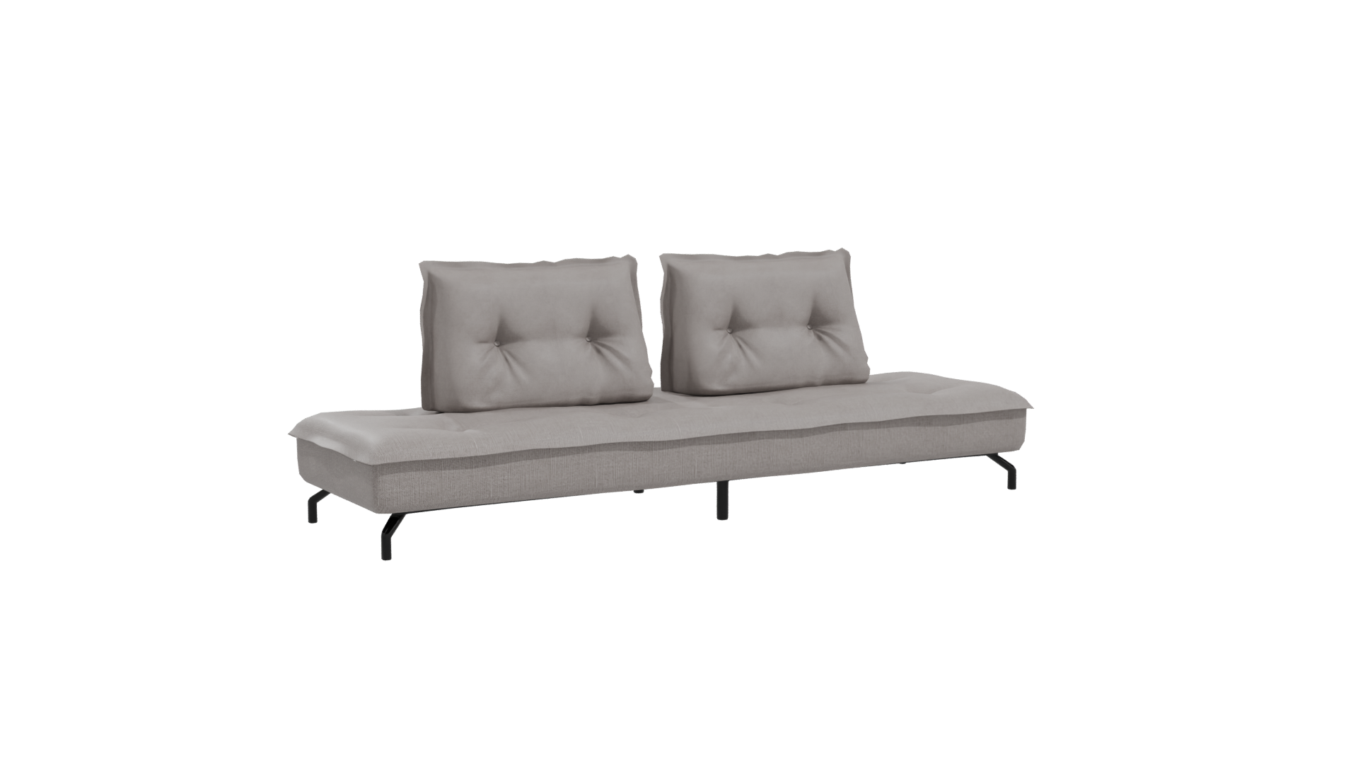 Contemporary Fabric Sofa with Cushions 3D Model - Professional 3D Model Render 10
