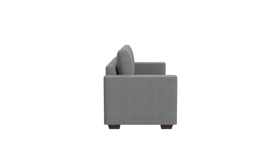 Stylish Grey Sofa 3D Model - Professional 3D Model Render 11