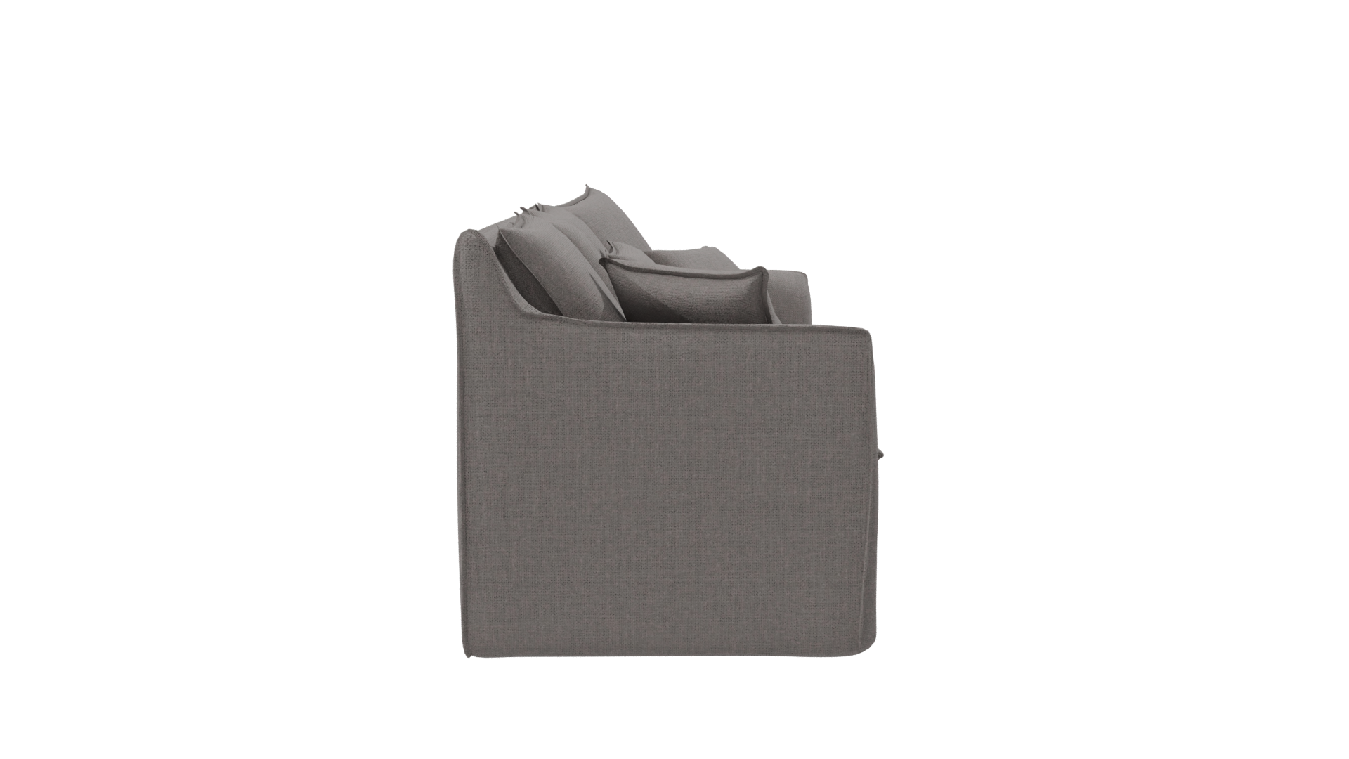 Stylish Fabric Sofa 3D Model - Professional 3D Model Render 8
