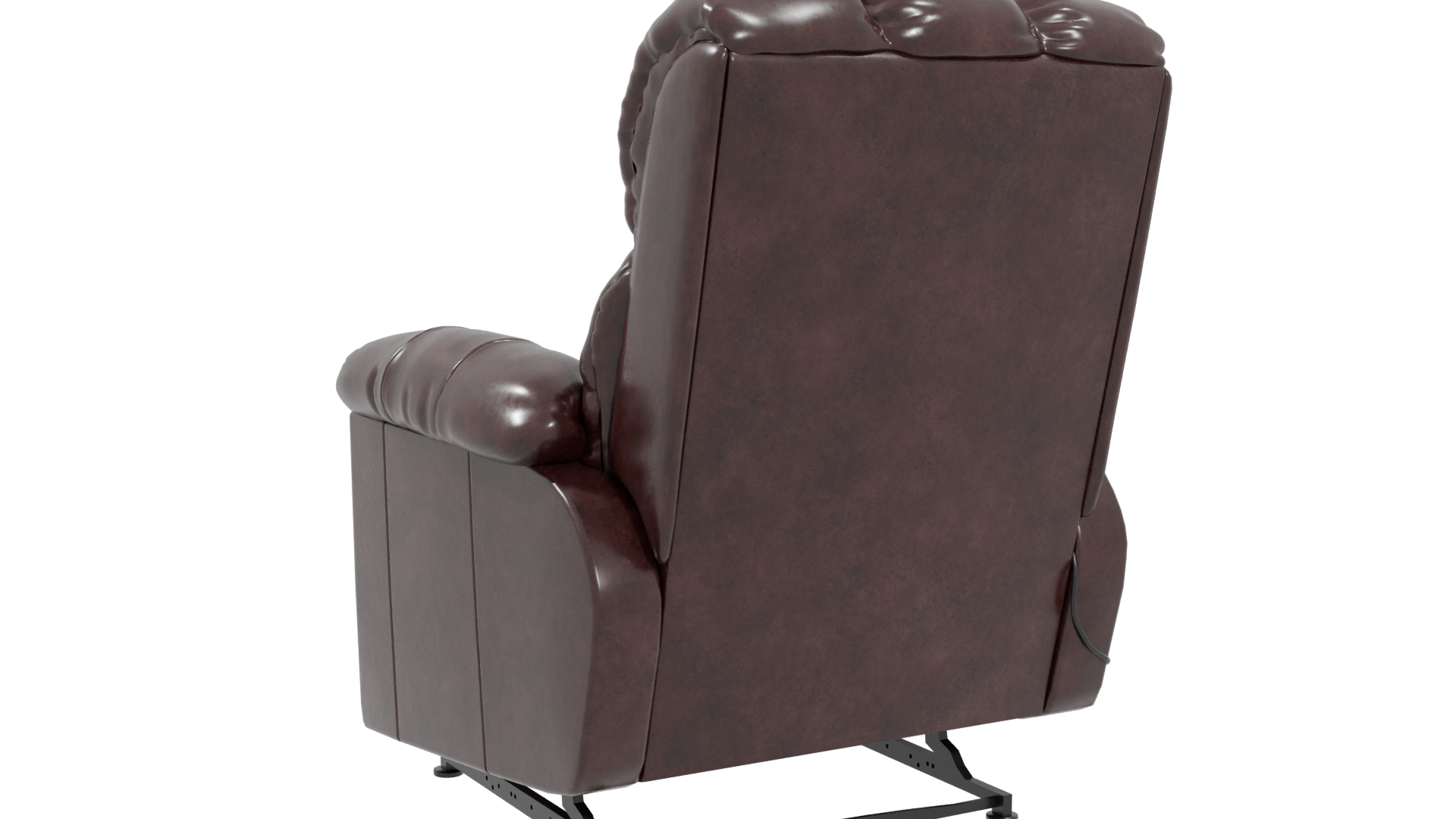Luxurious Recliner Armchair 3D - Professional 3D Model Render 4