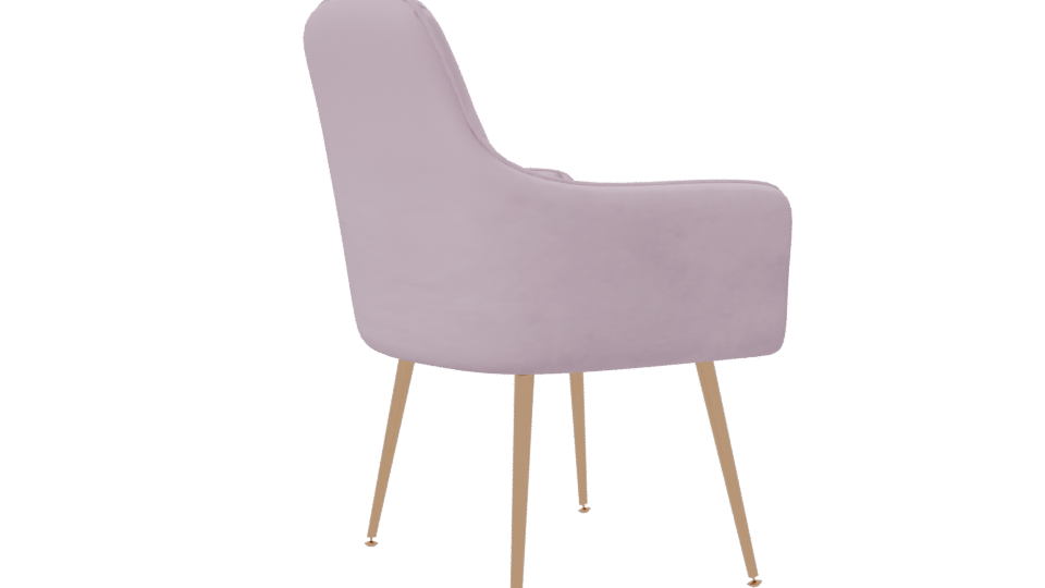 Stylish Modern Accent Chair 3D Model - Professional 3D Model Render 7