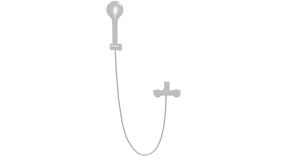 Contemporary Shower Head 3D Model - Professional 3D Model Render 5