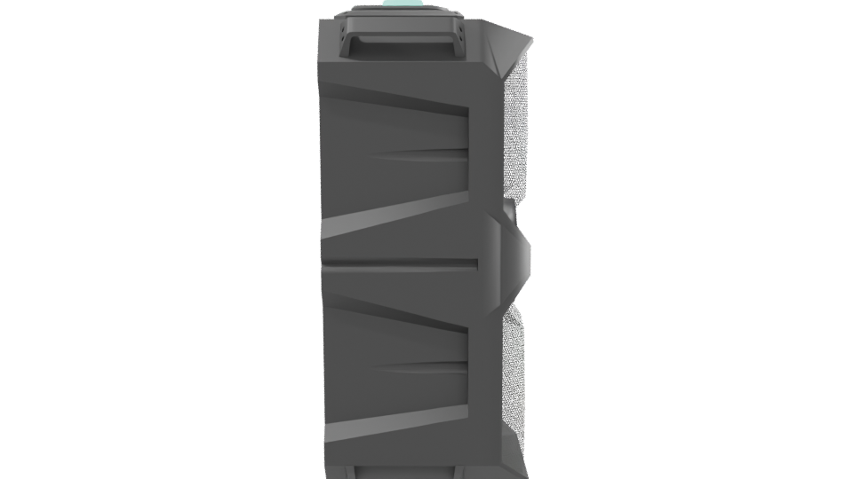 Dynamic RGB LED Speaker Tower 3D Model - Professional 3D Model Render 8