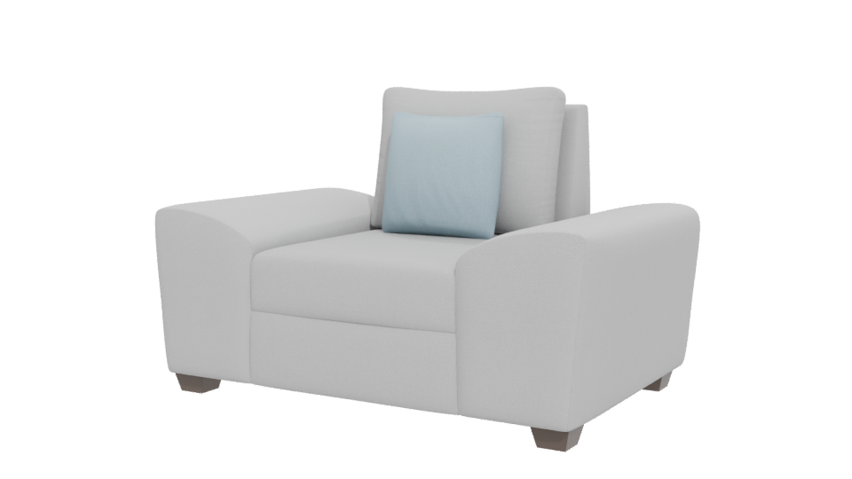 Stylish Minimalist Sofa Model - Professional 3D Model Render 12