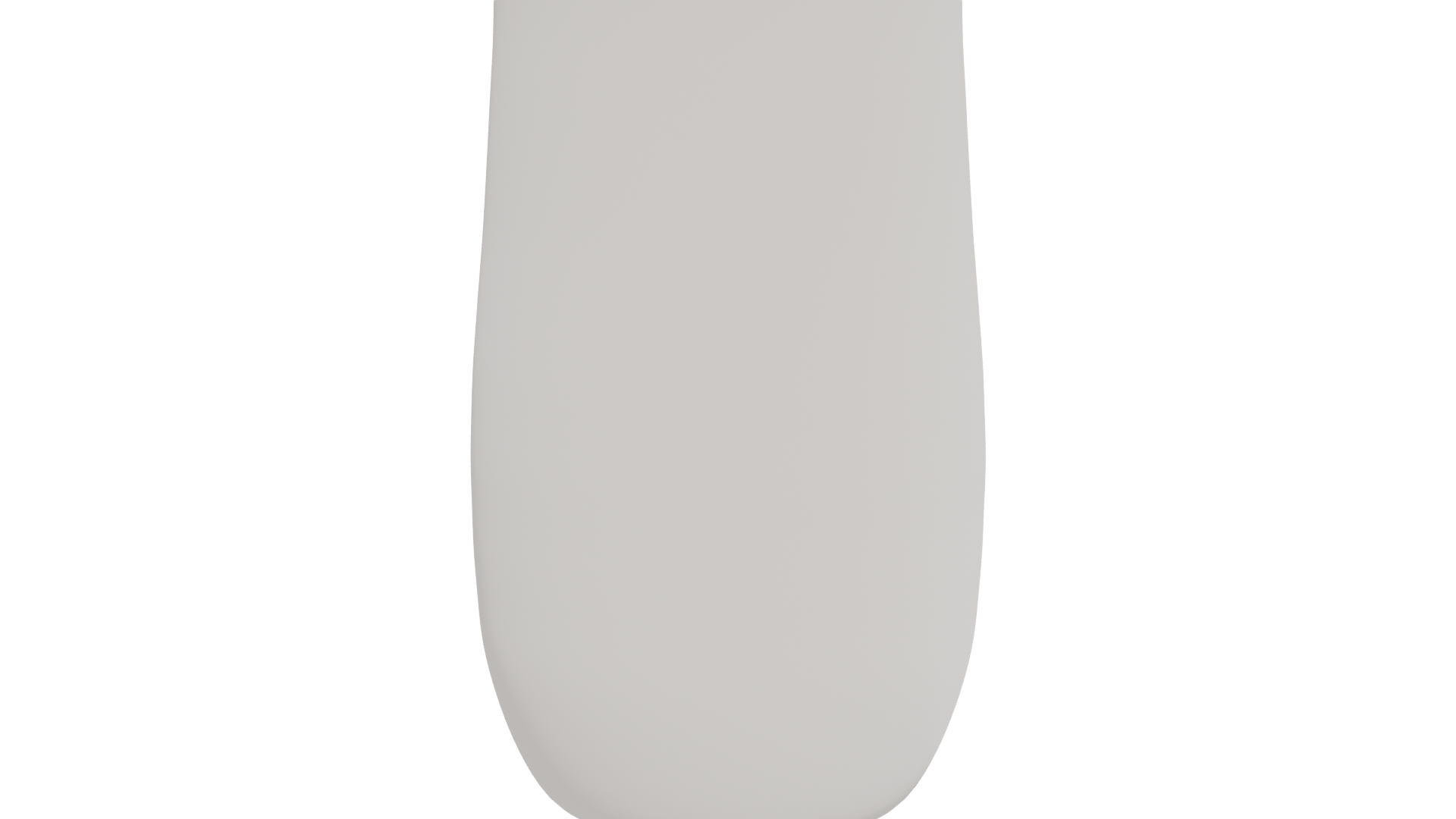 Tall Taupe Fiber Planter 3D Model - Professional 3D Model Render 4