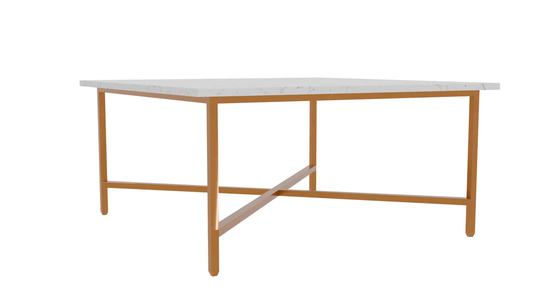 Modern Square Dining Table 3D - Professional 3D Model Render 10