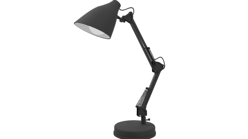 Modern Desk Lamp 3D Model - Professional 3D Model Render 4