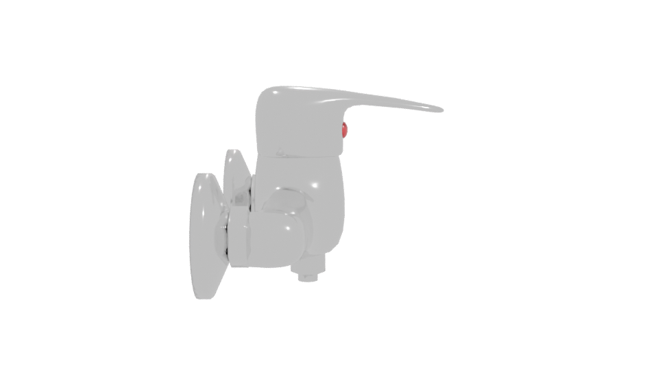 Stylish Wall-Mounted Faucet 3D - Professional 3D Model Render 11