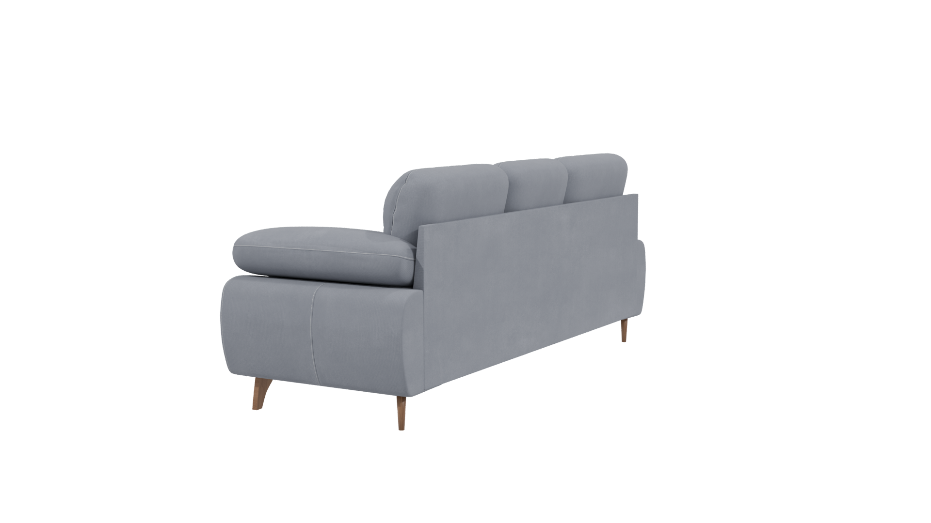 Contemporary Leather Sofa 3D Model - Professional 3D Model Render 3