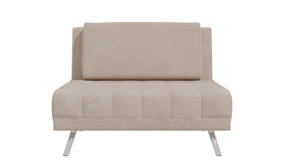 Contemporary Fabric Sofa Bed 3D Model - Professional 3D Model Render 11