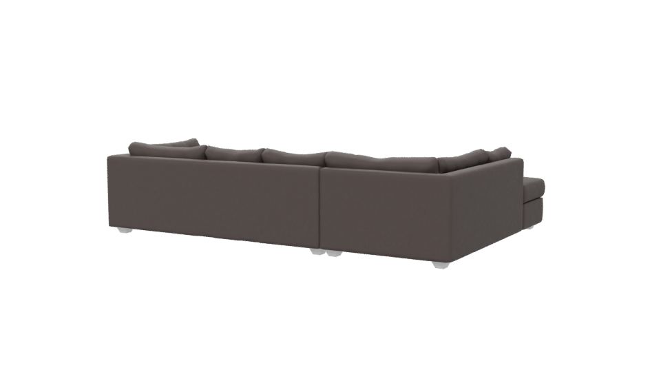 Contemporary Sofa Sectional Model - Professional 3D Model Render 6