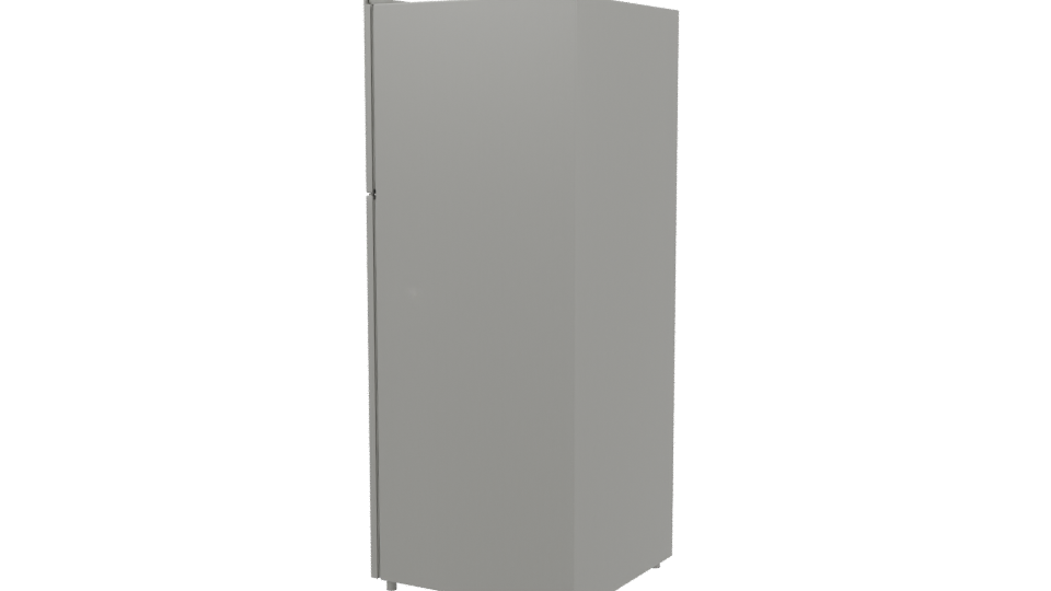 Sleek Refrigerator 3D Model - Professional 3D Model Render 3
