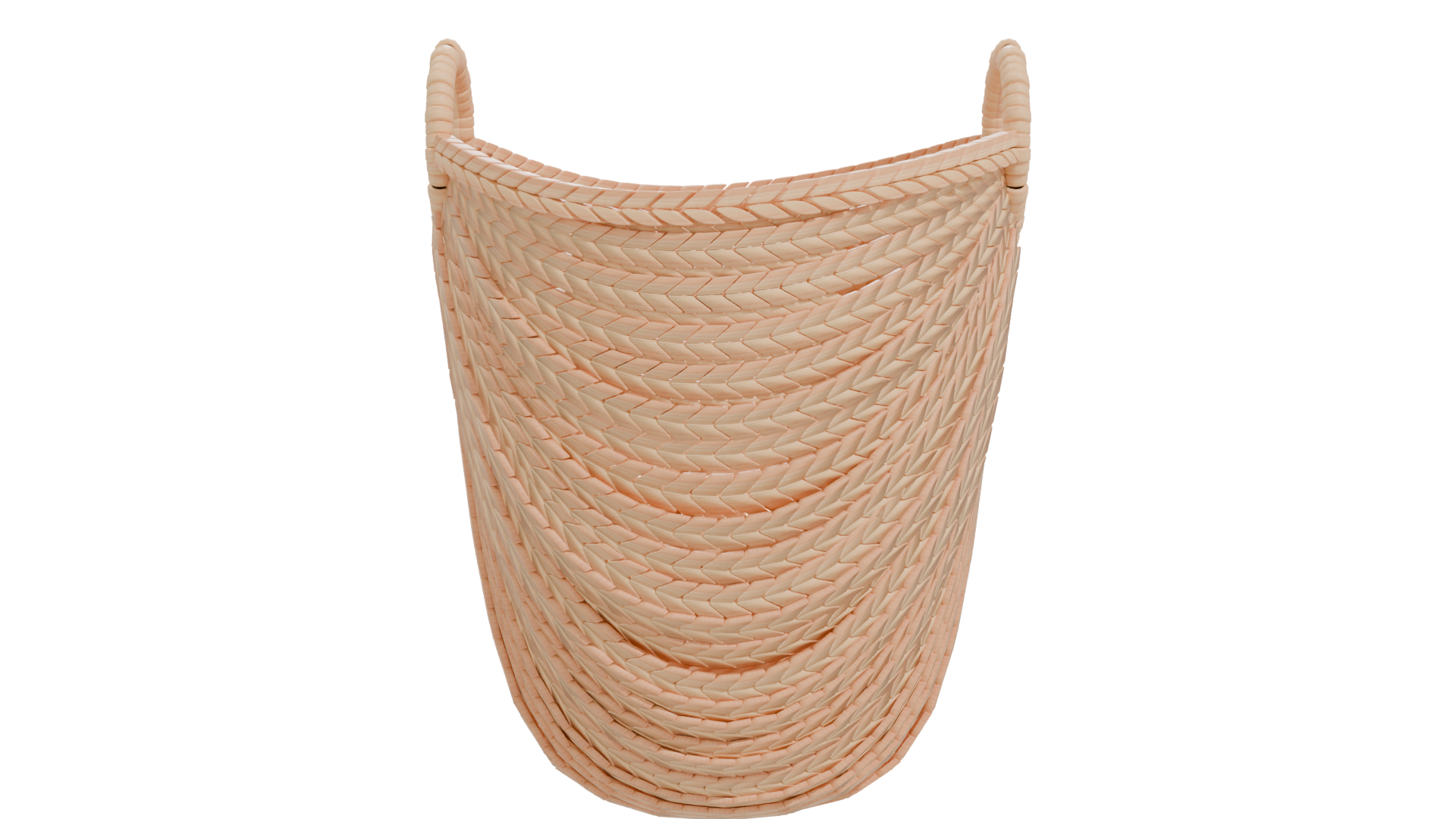 Elegant Woven Storage Basket 3D - Professional 3D Model Render 11