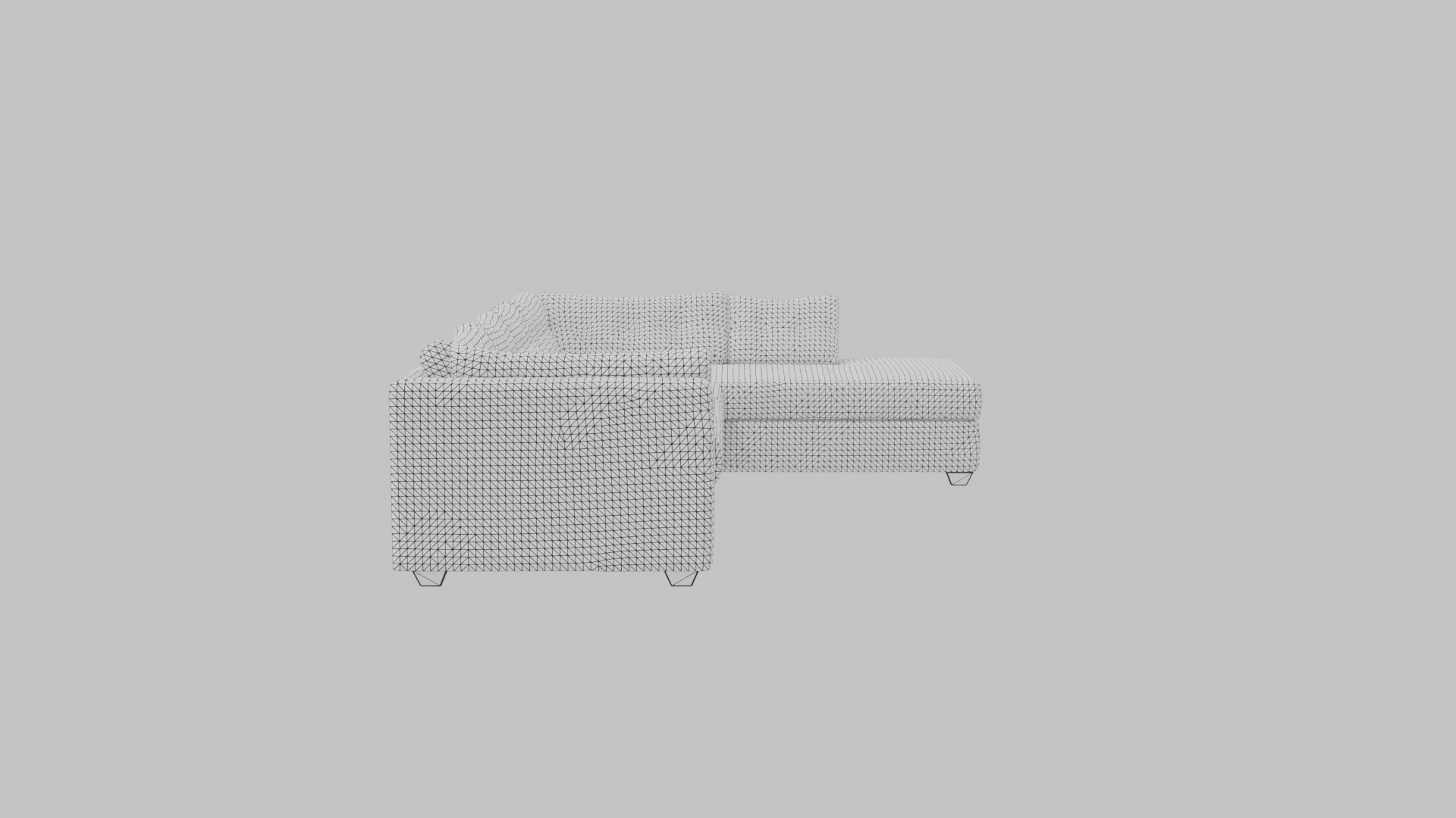 Stylish Modern Sofa Model 3D - Professional 3D Model Render 15