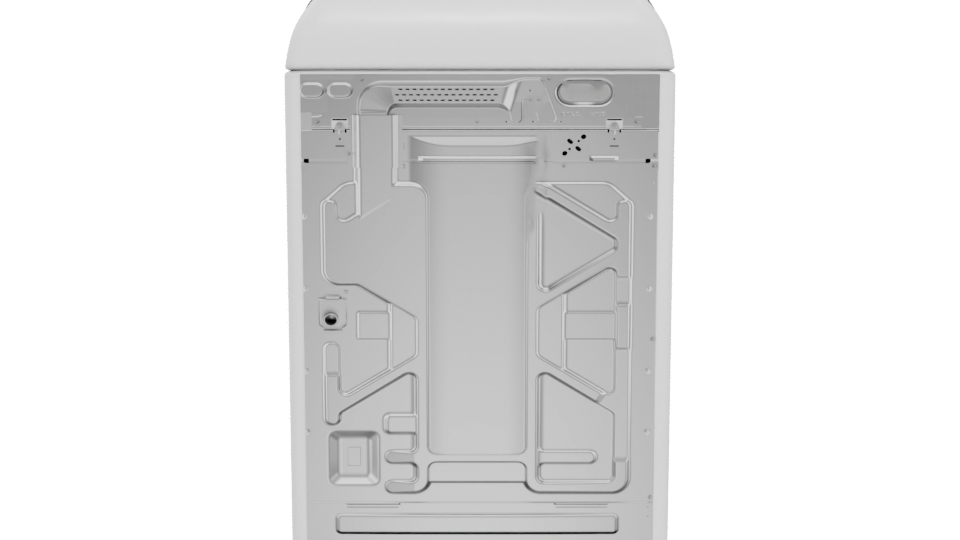 High-Efficiency Washing Machine Model - Professional 3D Model Render 5