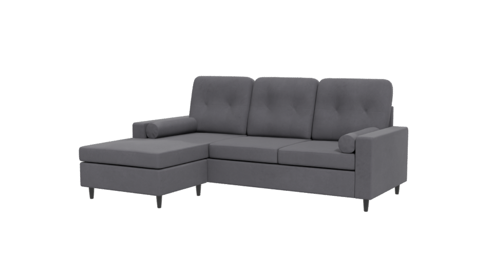 Stylish Modular Sofa 3D Model - Professional 3D Model Render 12