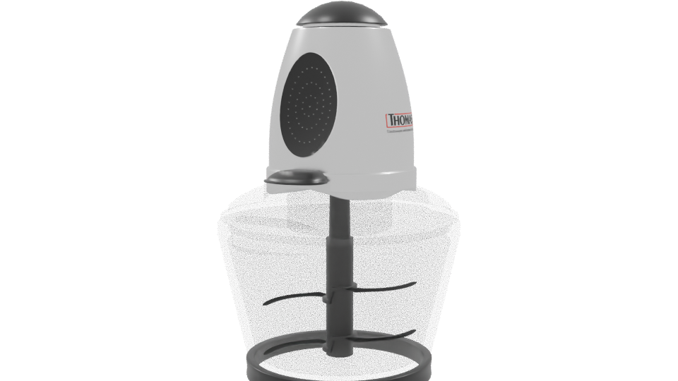 Stylish Kitchen Mixer 3D Model - Professional 3D Model Render 9