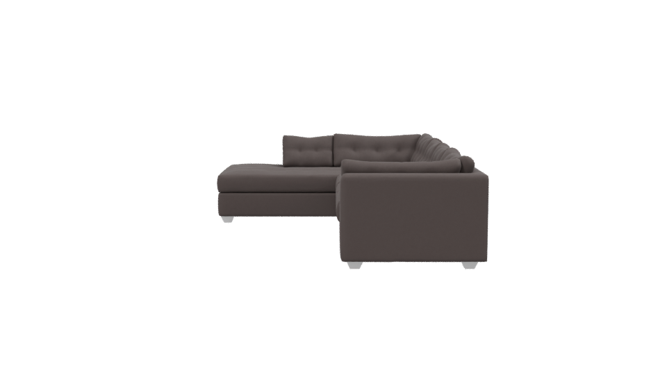 Contemporary Sofa Sectional Model - Professional 3D Model Render 2