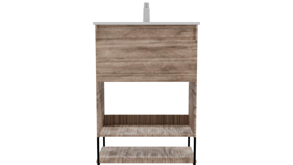 Stylish Bathroom Vanity 3D Model - Professional 3D Model Render 11