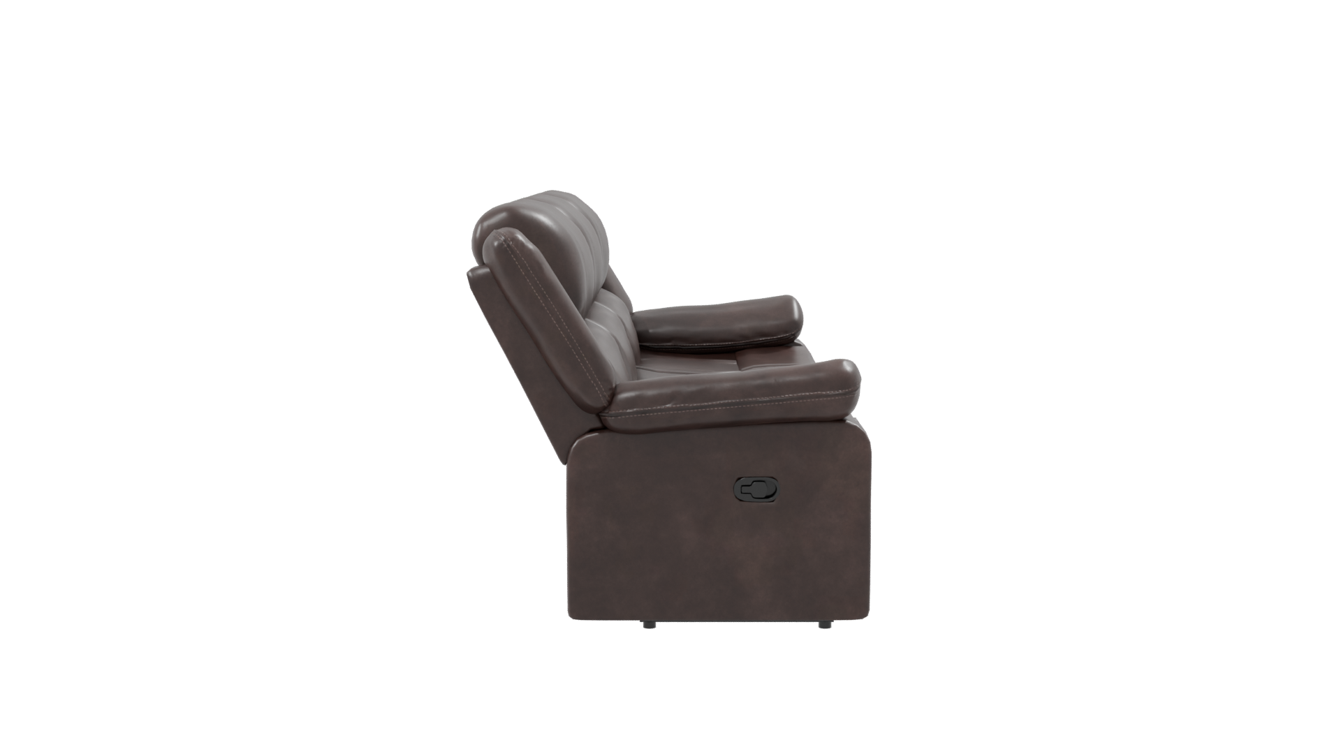 Stylish Reclining Sofa 3D Model - Professional 3D Model Render 8