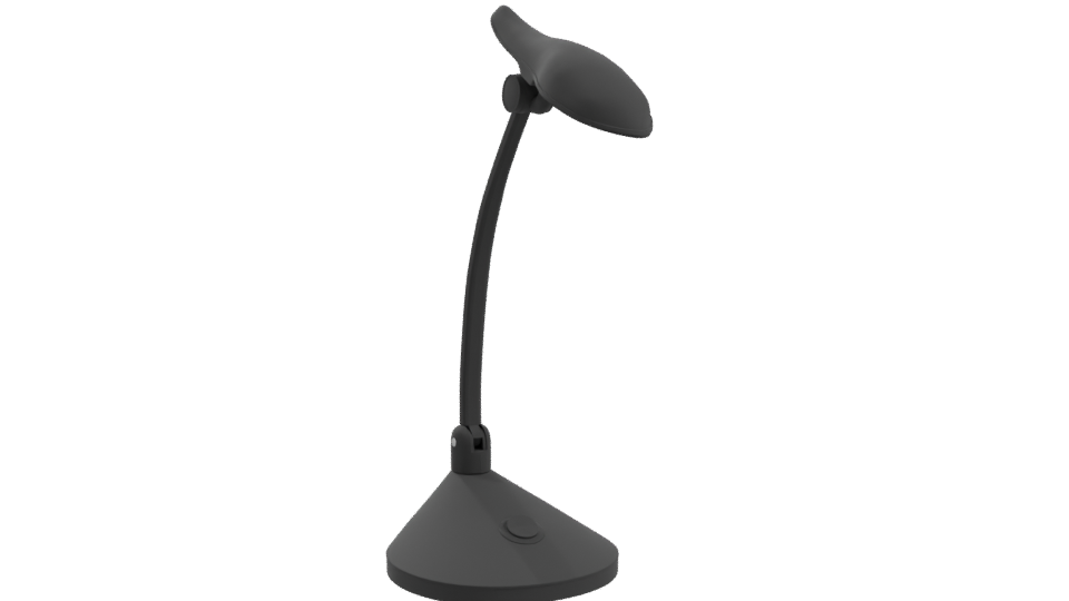Sleek Modern Desk Lamp 3D - Professional 3D Model Render 10