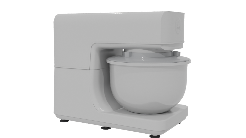 Stylish Stand Mixer 3D Model - Professional 3D Model Render 6