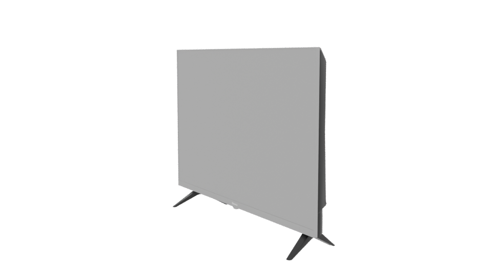 Sleek Modern LED TV Model - Professional 3D Model Render 13